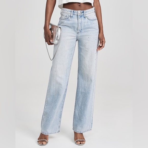 Rag & Bone Logan Rhinestone Jeans - Picture 5 of 7
